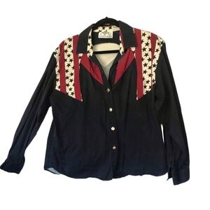 Roper Rodeo Blue Women’s Western Shirt